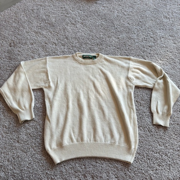 Vintage American Eagle Outfitters Yellow Crewneck Sweater Size XL - Picture 1 of 6